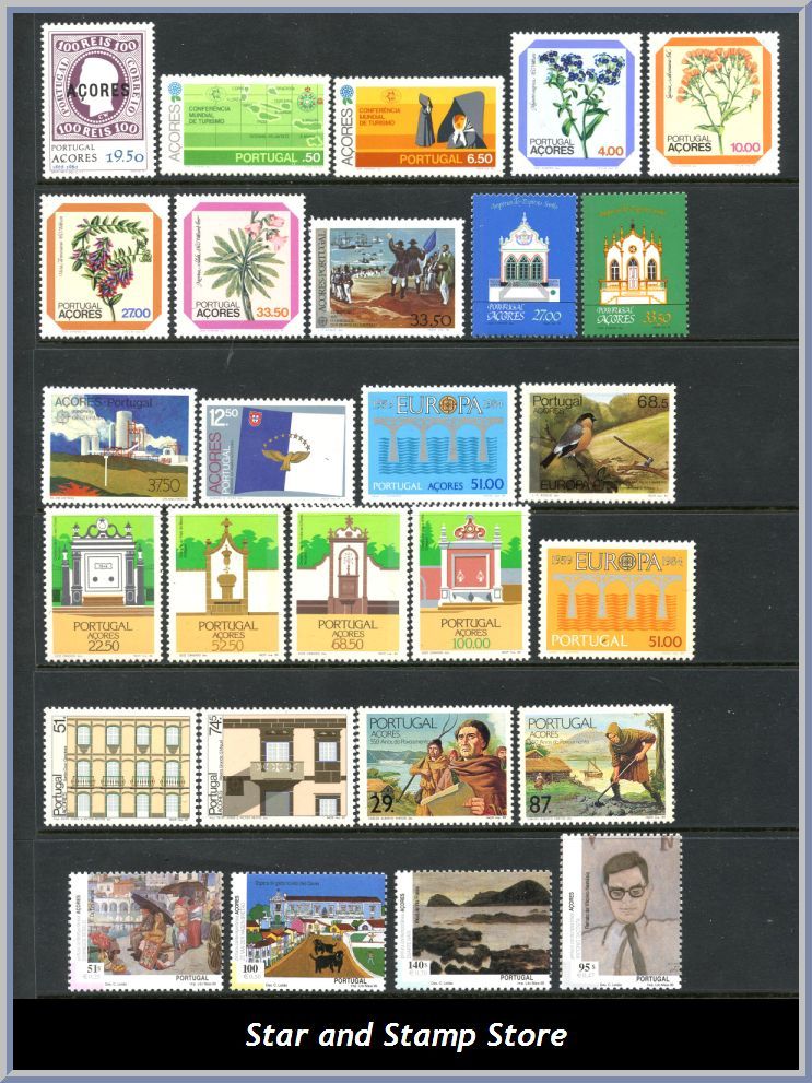 Acores | Lot felfria märken