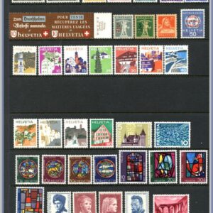 Schweiz  |   Lot felfria märken