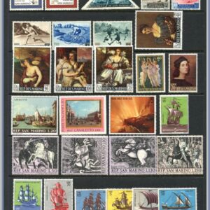 San Marino  |   Lot felfria märken