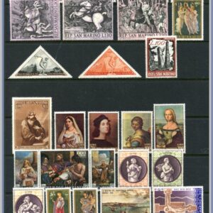 San Marino  |   Lot felfria märken
