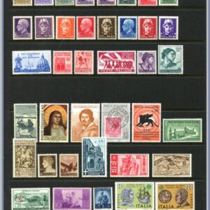 Italien  |   Lot felfria märken