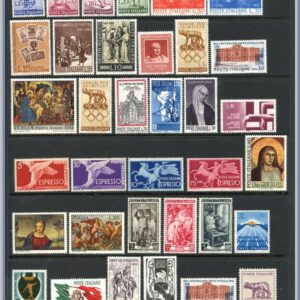 Italien  |   Lot felfria märken