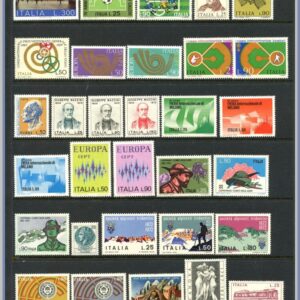 Italien  |   Lot felfria märken