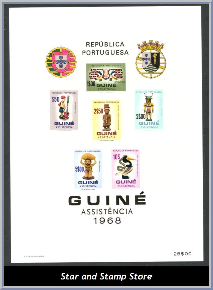 Portugisiska Guinea | Mi Zwangszuschlag Block 1