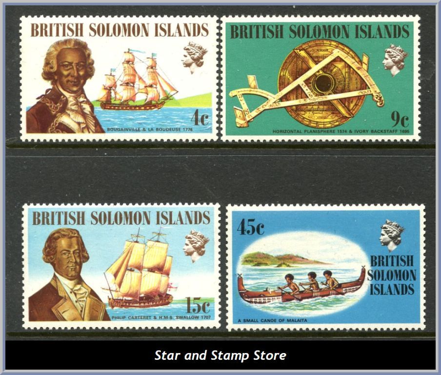 Solomon Islands | Mi 215-218