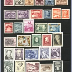 Österrike  |   Lot felfria märken