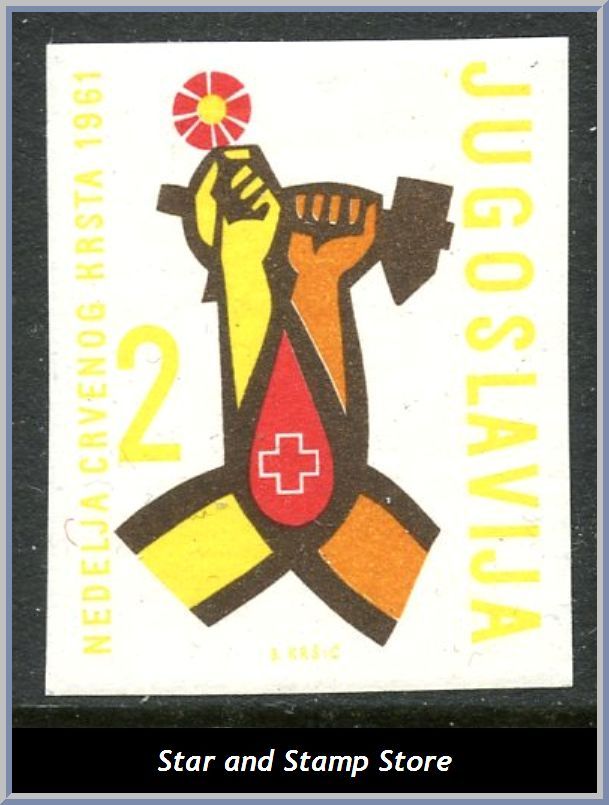 Jugoslavien | Mi Tilläggsmärke 26 B