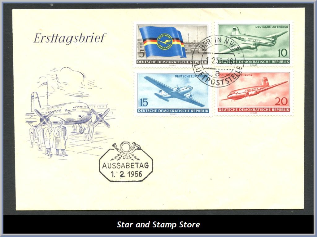 DDR | Mi 512-515 FDC
