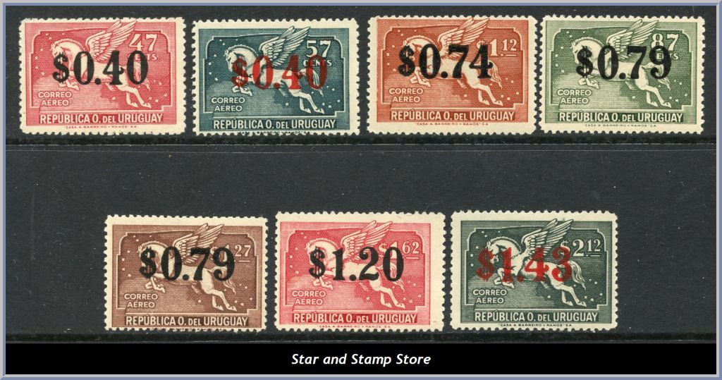 Uruguay | Mi 657-663
