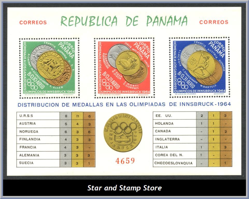 Panama | Mi Block 28 A