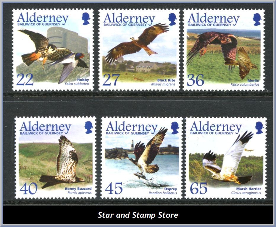 Alderney | Mi 188-193