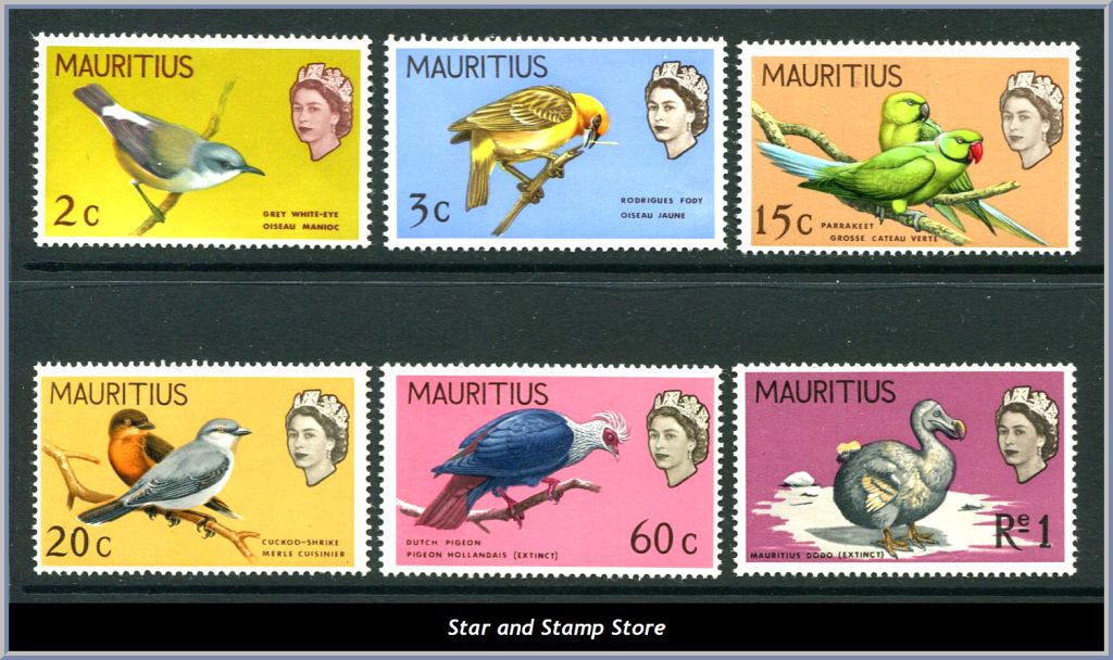Mauritius | Lot felfria märken