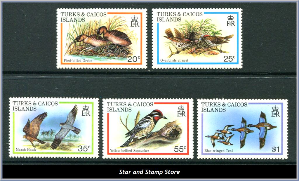Turks and Caicos Islands | Mi 481-485