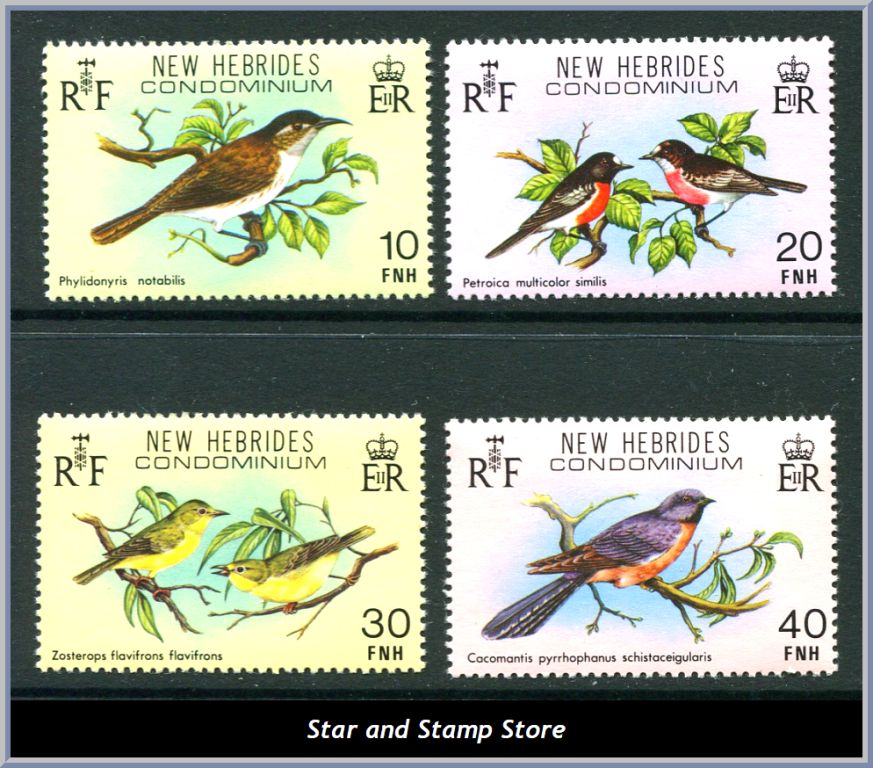 Nouvelles Hebrides | Mi 557-560