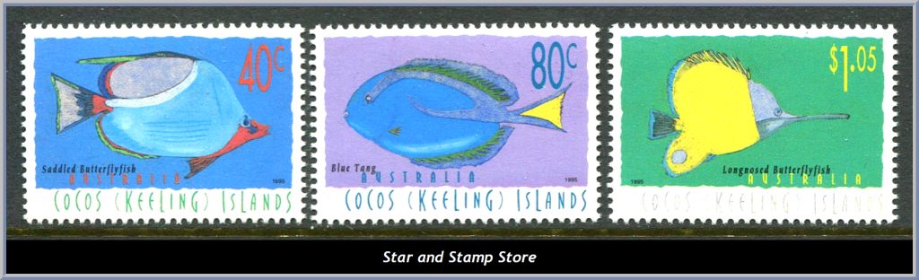 Cocos (Keeling) Islands | Mi 340-342