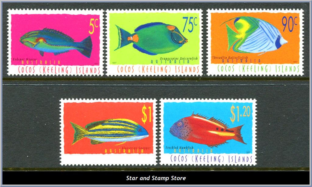 Cocos (Keeling) Islands | Mi 357-361