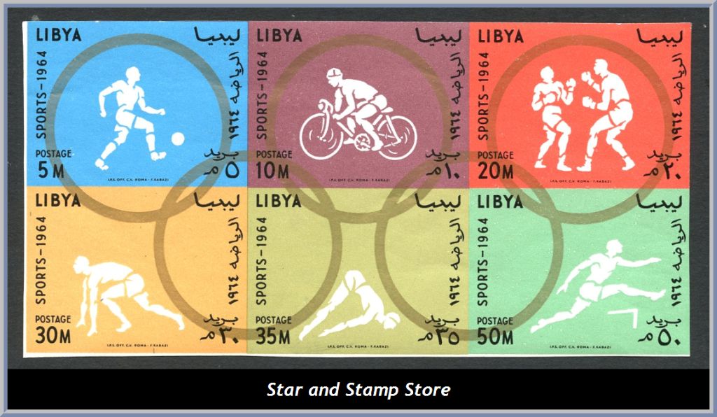 Libyen | Mi 160-165 B