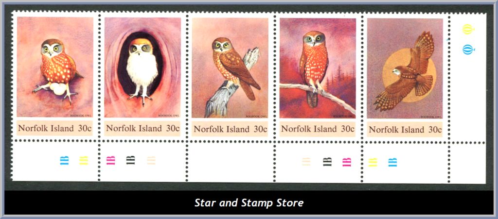 Norfolk Islands | Mi 339-343
