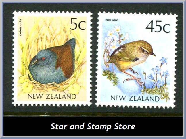 New Zealand | Mi 1182-1183 A