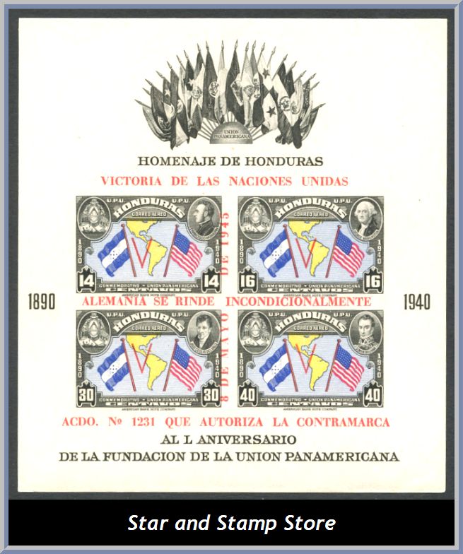 Honduras | Mi Block 2 B