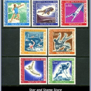 Monaco  |  Mi 882-888