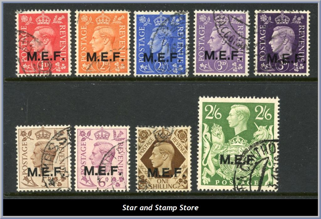 Middle East Forces | Lot felfria märken