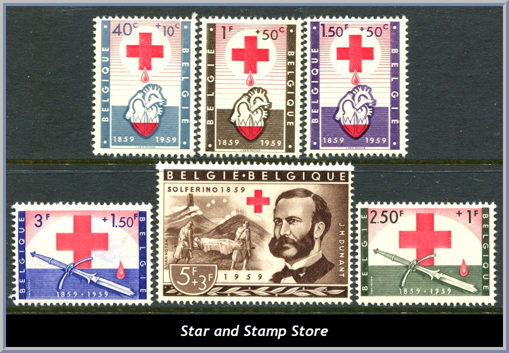 Belgien | Mi 1149-1154