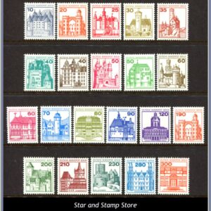 Berlin  |  Mi 532-540,587-590,611,614-615,673-677 A