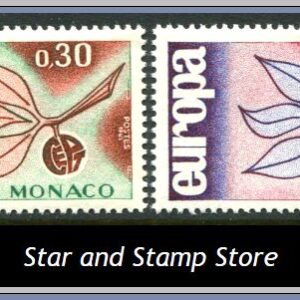 Monaco  |  Mi 810-811