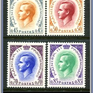 Monaco  |  Mi 932-935