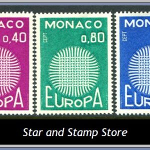 Monaco  |  Mi 977-979