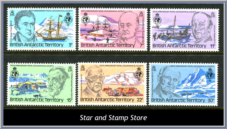 British Antarctic Territory | Mi 78-83