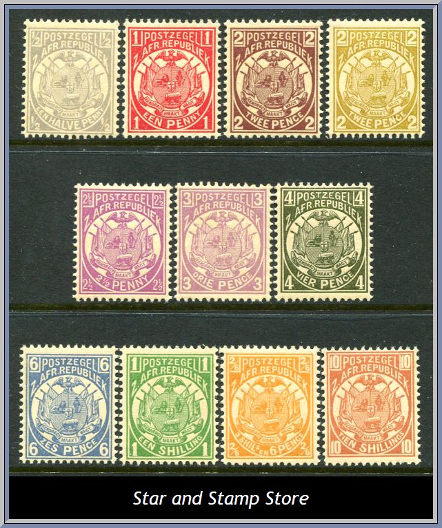 Transvaal | SG 175-184,186