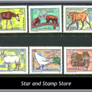 DDR  |  Mi 2522-2527