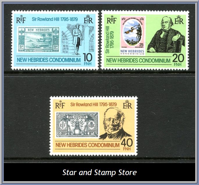 New Hebrides | Mi 531-533