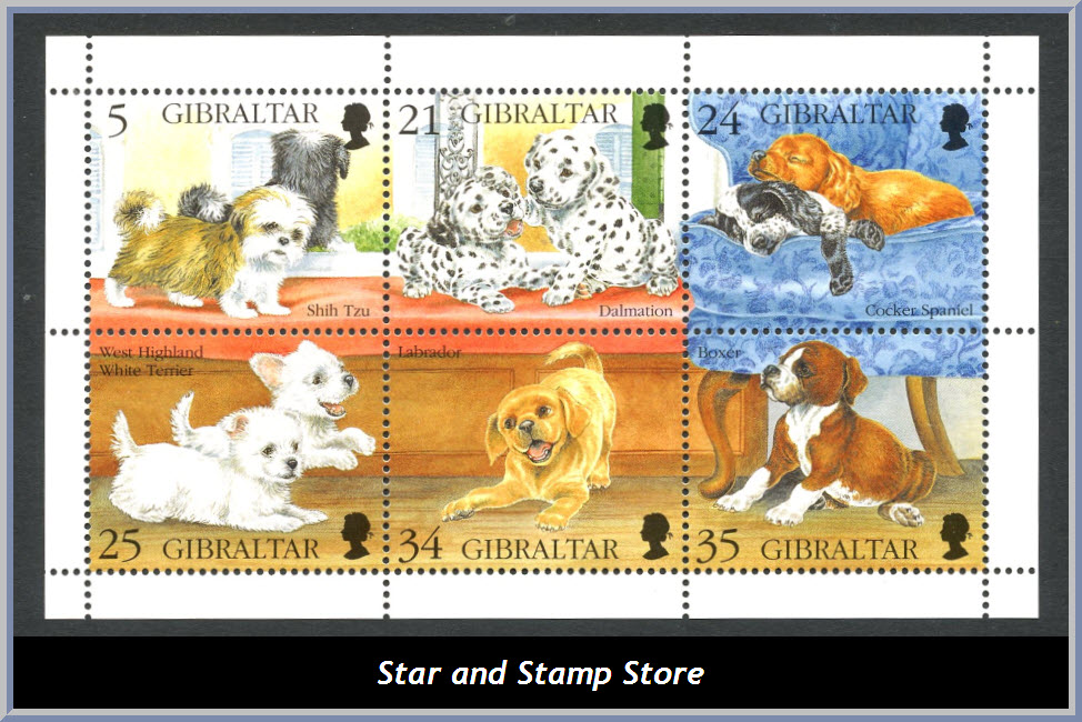Gibraltar | Mi 749-754