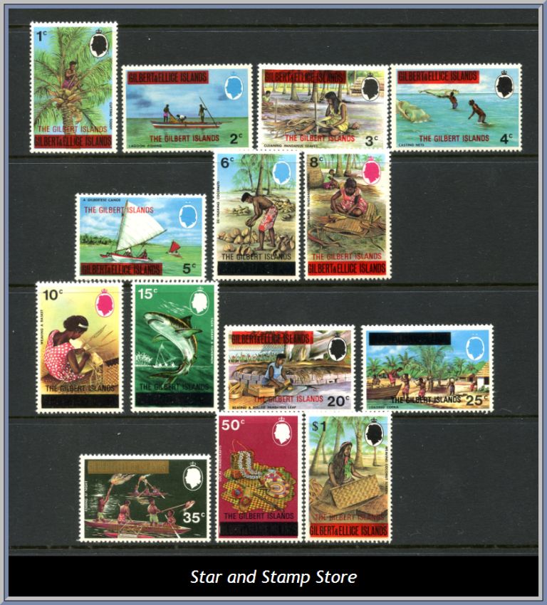 Gilbert & Ellice Islands | Mi 168-181