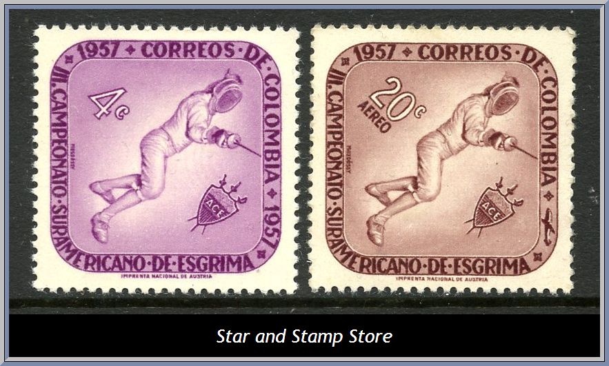 Colombia | Mi 824-825