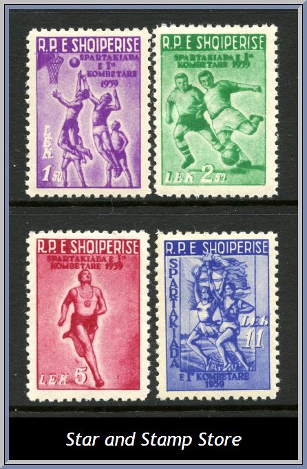 Albanien | Mi 578-581