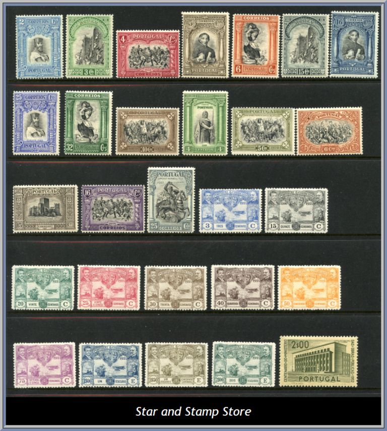 Portugal | Lot felfria märken