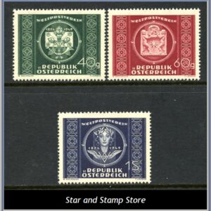 Österrike  |  Mi 943-945