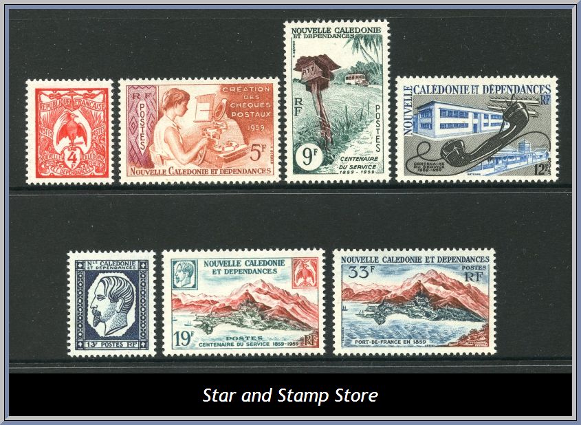 Nouvelle Caledonie | Mi 370-376