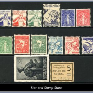 Spanien  |   Lot felfria märken