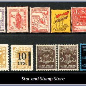 Spanien  |   Lot felfria märken