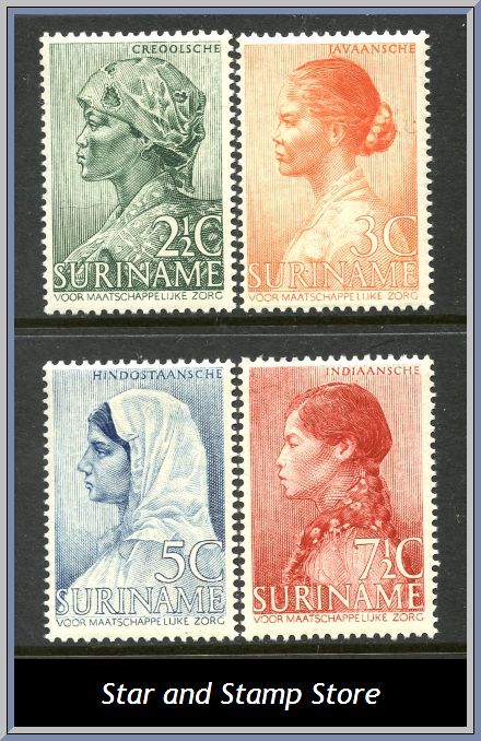 Surinam | Mi 210-213