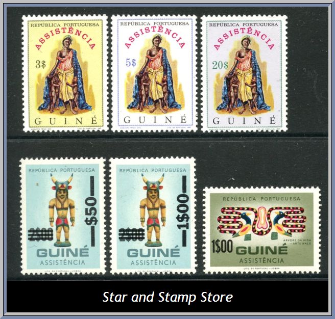 Portugisiska Guinea | Lot felfria märken