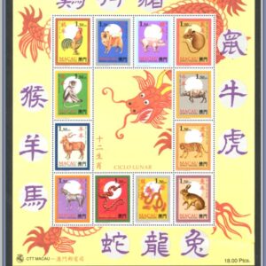 Macao  |  Mi 832-843