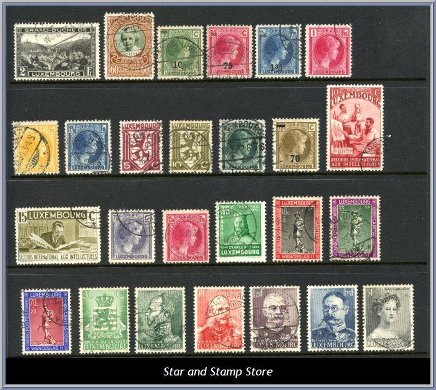 Luxemburg | Lot felfria märken