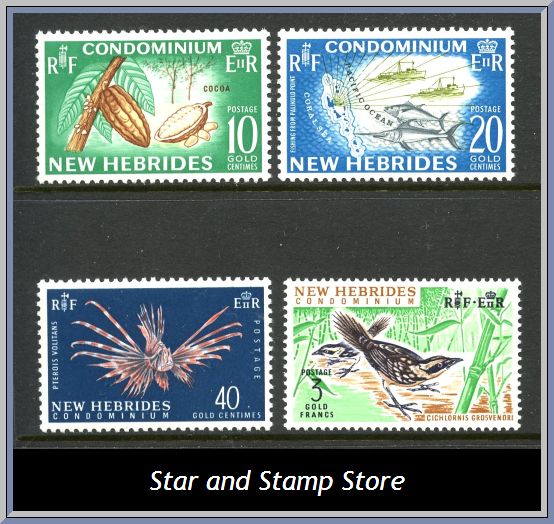 New Hebrides | Mi 212-215
