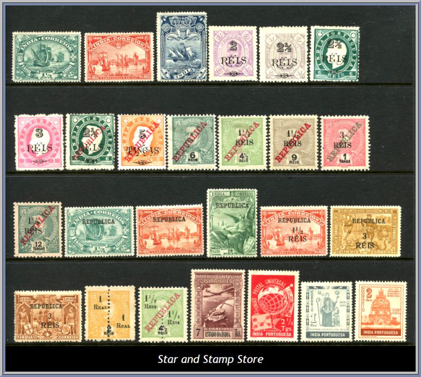 Portugisiska Indien | Lot felfria märken